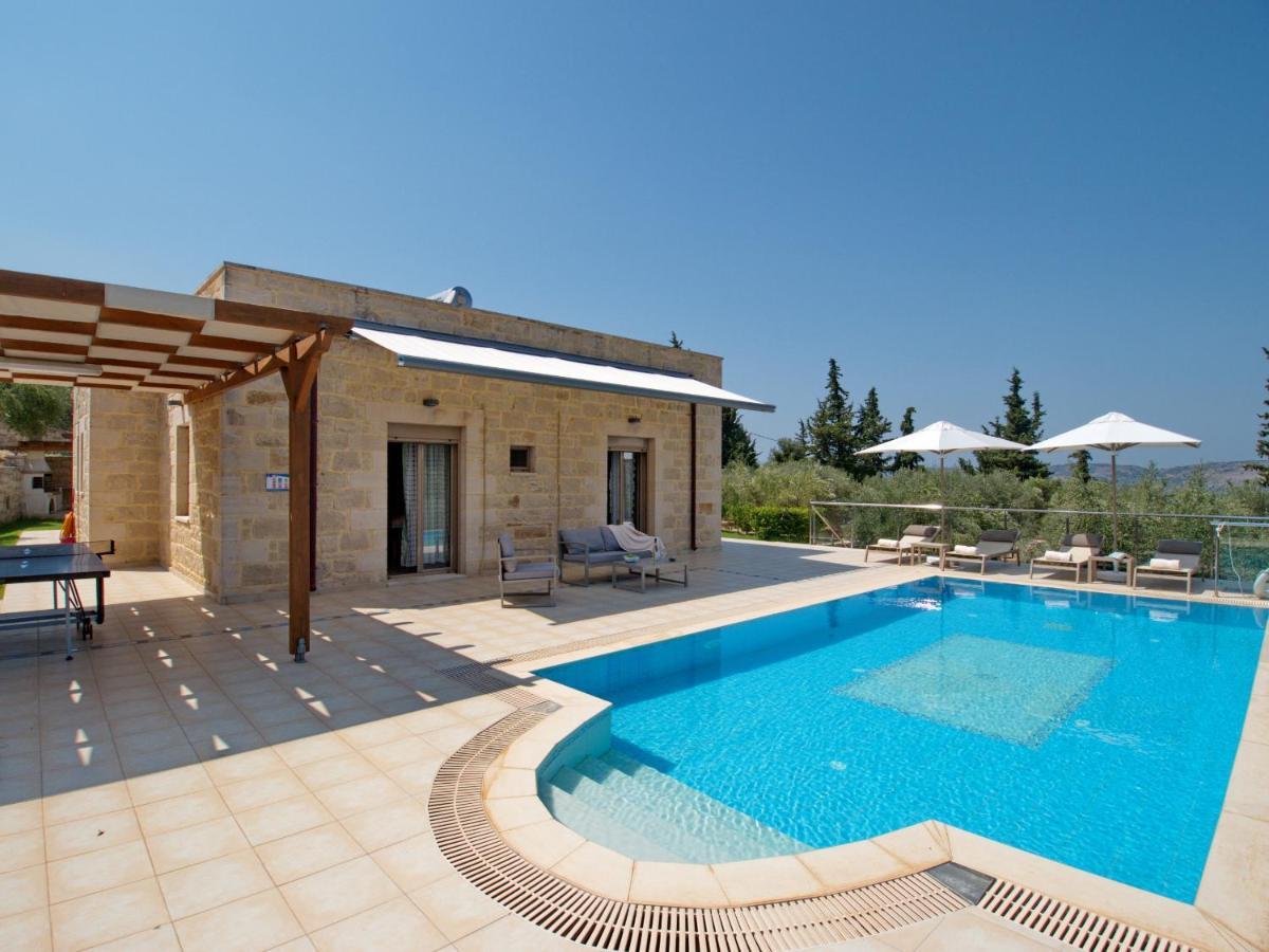 Villa Olivia With Pool Vrises Crete Alikampos Exteriör bild